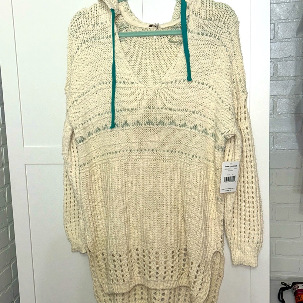 FREE People One That I Want Hoodie Sweater Size XSmall OB913524 NWT